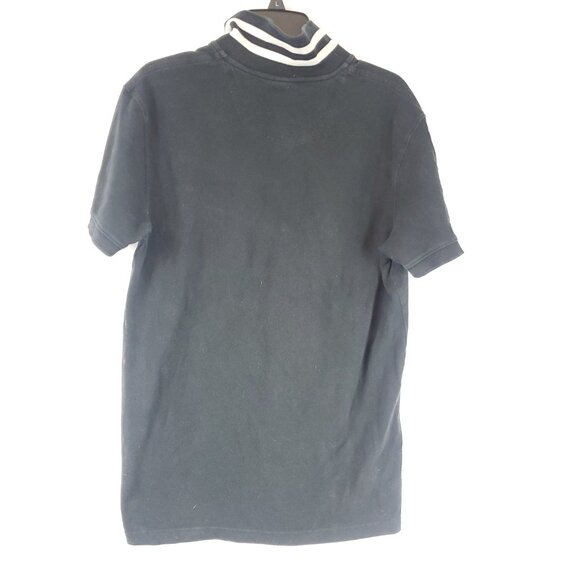 New Era Mens Black Short Sleeve Polo Shirt Sz Large - Picture 10 of 12